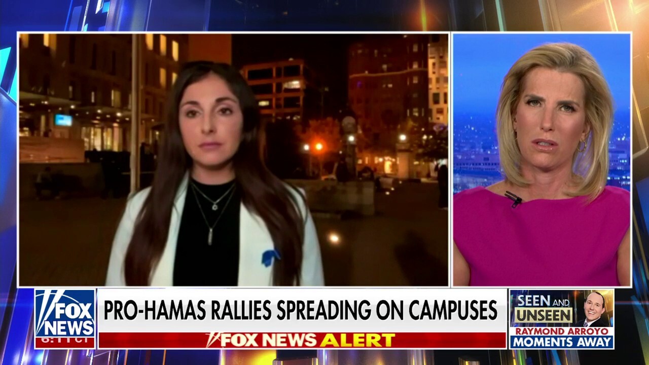 Jewish student denounces pro-Hamas messages projected on GWU campus library: ‘Absolute antisemitism’